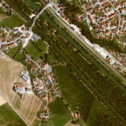Kellmünz map(satellite map)