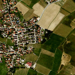 Kottgeisering map(satellite map)