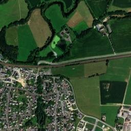 Brécé map(satellite map)