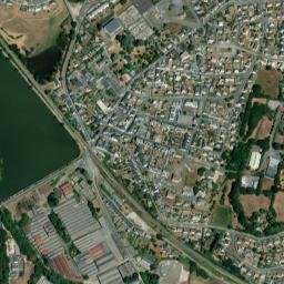 Port-Brillet map(satellite map)