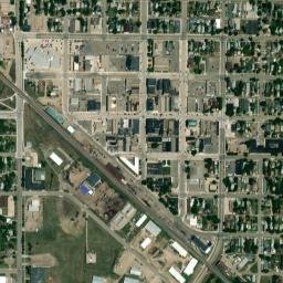 Devils Lake map(satellite map)