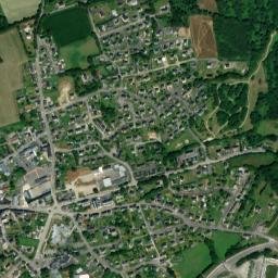 Briec map(satellite map)