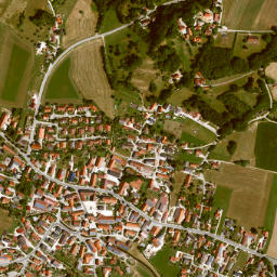 Tussenhausen map(satellite map)