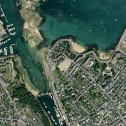 Douarnenez map(satellite map)
