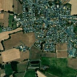 Erbrée map(satellite map)