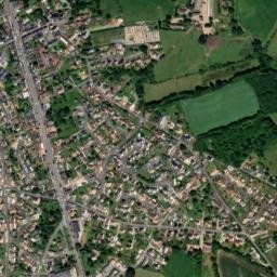 La Bazoge map(satellite map)