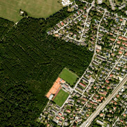 Krailling map(satellite map)