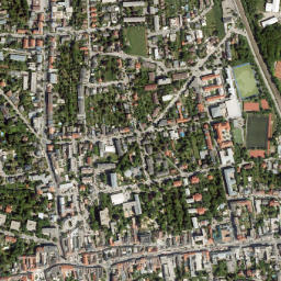 Mödling map(satellite map)