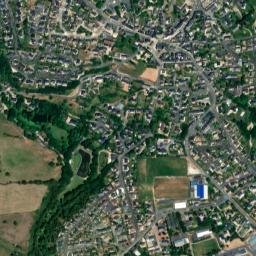 Argentré map(satellite map)