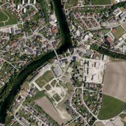 Stadl-Traun map(satellite map)