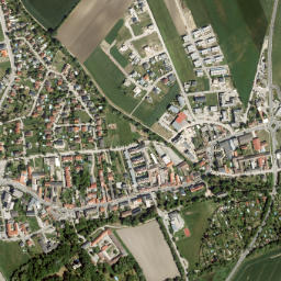 Achau map(satellite map)