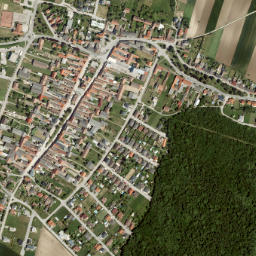 Rauchenwarth map(satellite map)