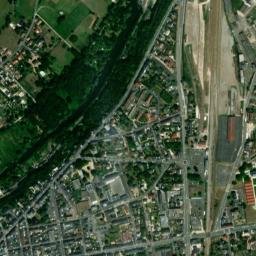 Châteaudun map(satellite map)
