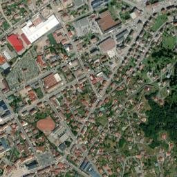 Gérardmer map(satellite map)