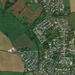 Aigné map(satellite map)
