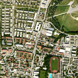 Unterhaching map(satellite map)