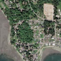 Tulalip map(satellite map)