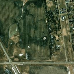 179-199 West Ave Minnewaukan ND High Resolution Satellite Map