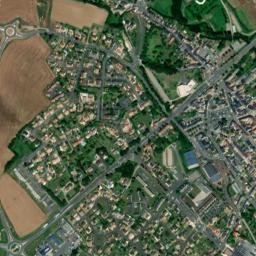 Connerré map(satellite map)