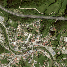 Alland map(satellite map)