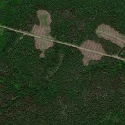 Bas-Saint-Laurent map(satellite map)