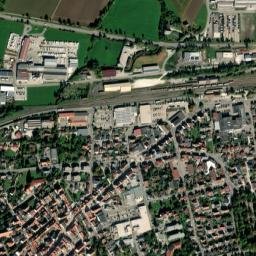 Mengen map(satellite map)