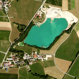 Breitbrunn map(satellite map)