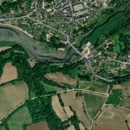 Pont-Croix map(satellite map)