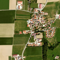 Fraueneuharting map(satellite map)