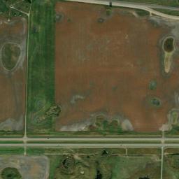 Satellite view of Lakota Rock Creek Golf Course