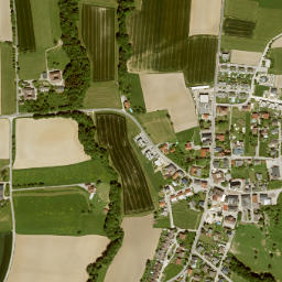 Biberbach map(satellite map)