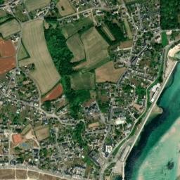 Audierne map(satellite map)