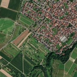 Merdingen map(satellite map)