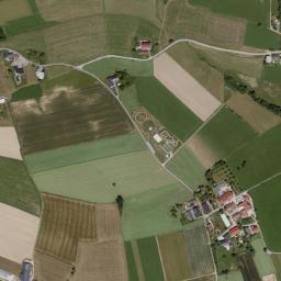 Pfaffing map(satellite map)