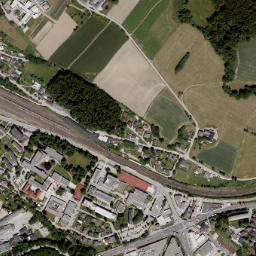Wagrain map(satellite map)