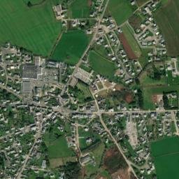Landudec map(satellite map)