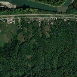 Teceu Mic map(satellite map)