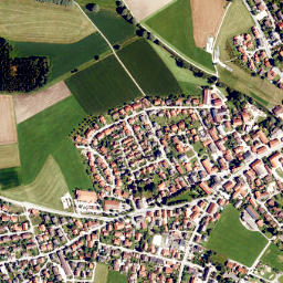 Aßling map(satellite map)
