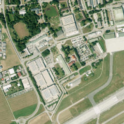 Memmingerberg map(satellite map)