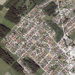 Bürmoos map(satellite map)
