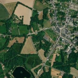 Melrand map(satellite map)