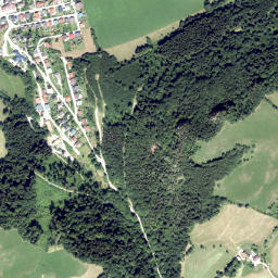 Frankenfels map(satellite map)