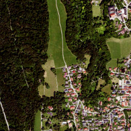 Andechs map(satellite map)