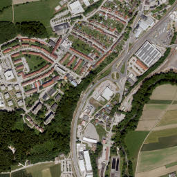 Lenzing map(satellite map)