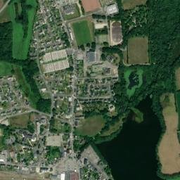 Rosporden map(satellite map)