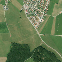 Hawangen map(satellite map)