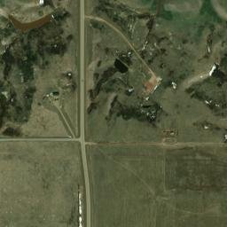 North Dakota 22 New Town ND High Resolution Satellite Map