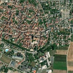 Rouffach map(satellite map)