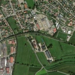 Ostrach map(satellite map)