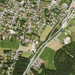 Icking map(satellite map)